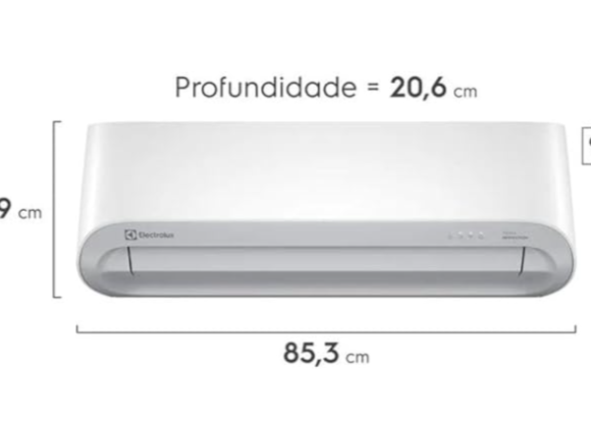 Ar-Condicionado Electrolux Split 9.000 BTUs Color Adapt Frio (UI09F/UE09F) 220V